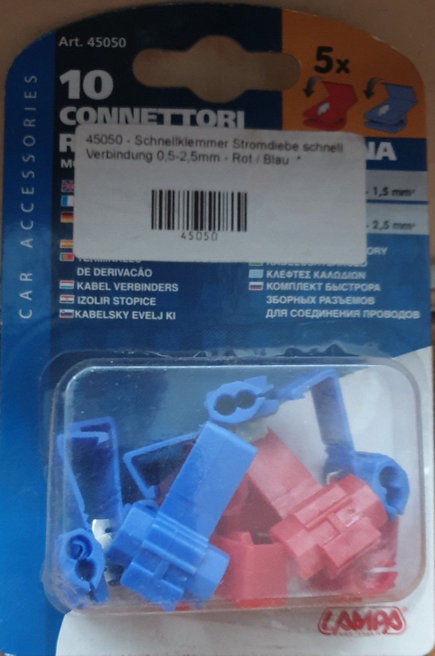 Alle Werkzeuge: Klemmverteiler / Kabeldiebe 10 Stück – Neu und originalverpackt aus Basel von ser_q9qm 3
