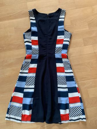 TOMMY HILFIGER Damen Kleid, Gr. 34 (4), Dunkelblau