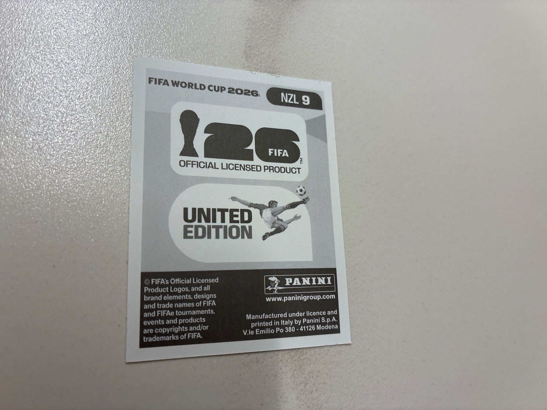 Panini Carte collezionabili: Panini WM 2026 Mexiko Sticker - NZL9 – Nuovo (secondo la descrizione) da Basel venduto da yac_h5js 1