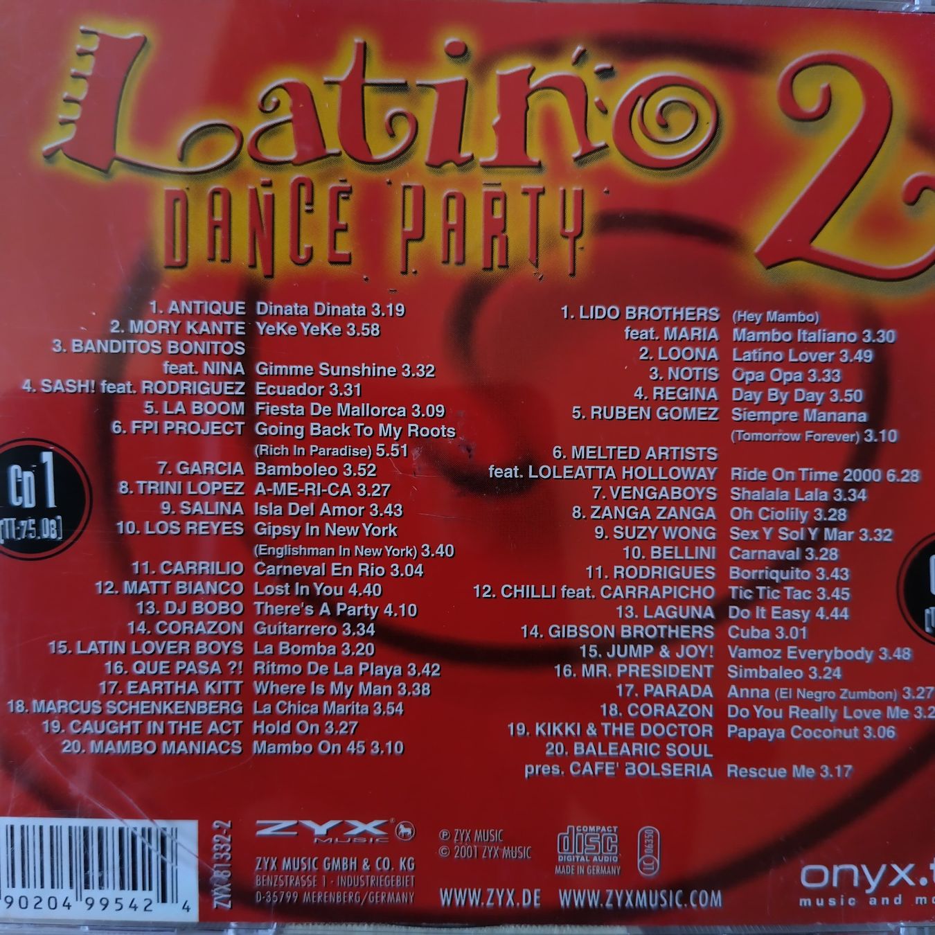 CD: Doppel CD Latino – Usato da Buchs venduto da mdi_mpx5 3