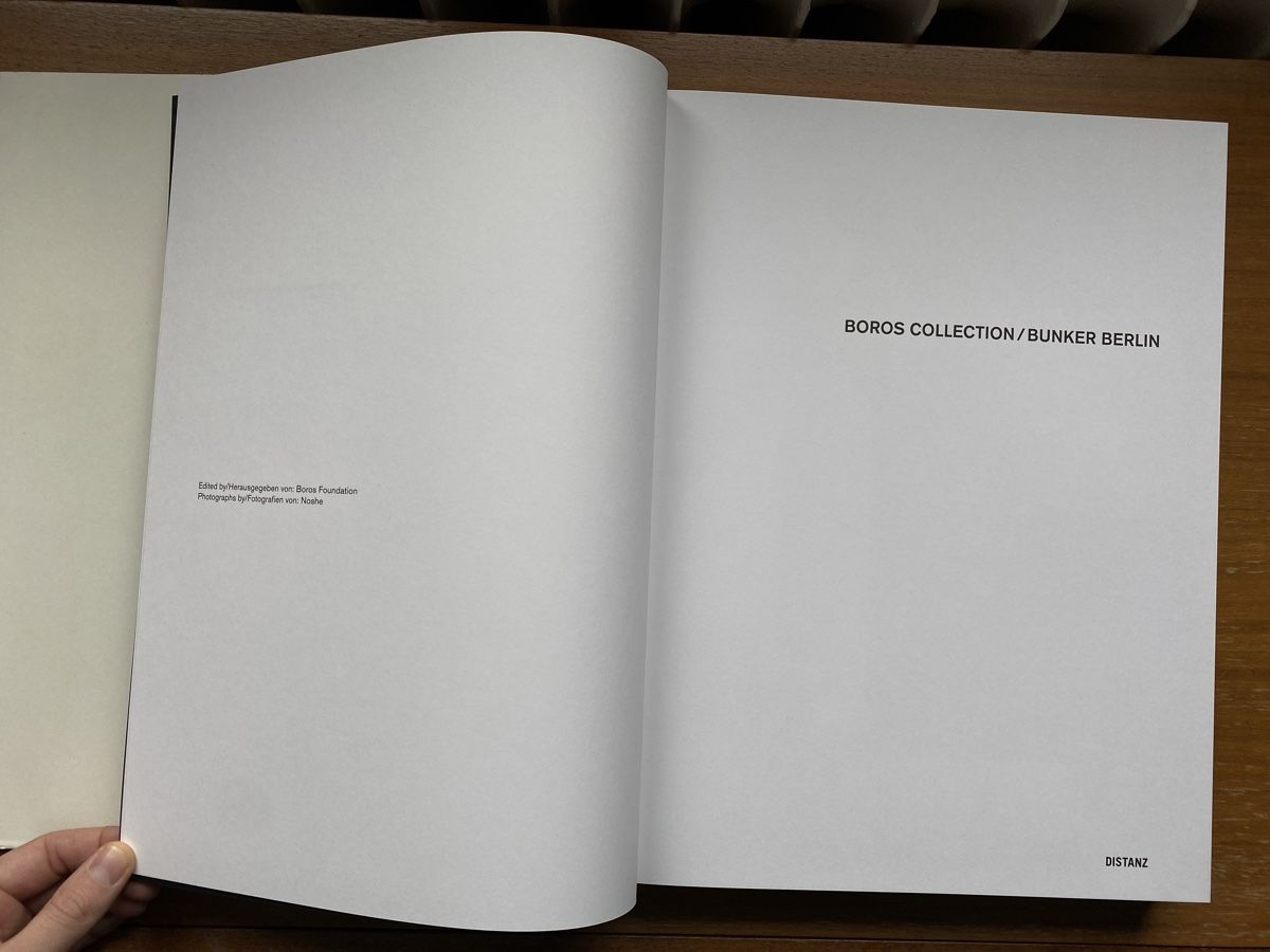 Libri: BOROS COLLECTION Bunker Berlin #2 – Usato da Zürich venduto da ann_9fv5 1