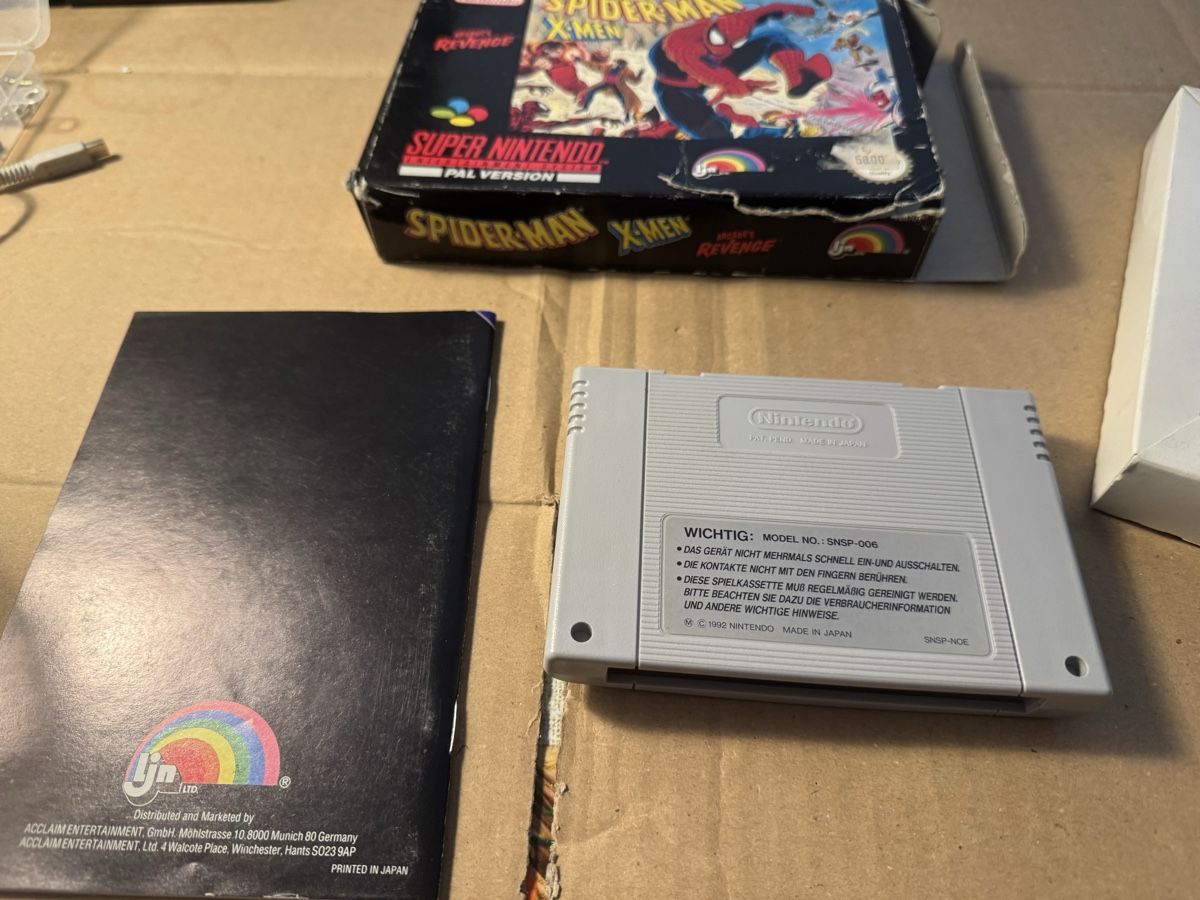 Nintendo Giochi: Spiderman snes eur – Usato da Ostermundigen venduto da RetroOwl 4