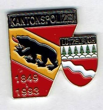 Plaketten & Abzeichen: Kantonspolizei Lützelflüh – Gebraucht aus Hinterkappelen von Schampus