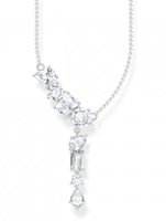 Thomas Sabo Halskette mit Anhänger Kette Silber 925 Zirkonia