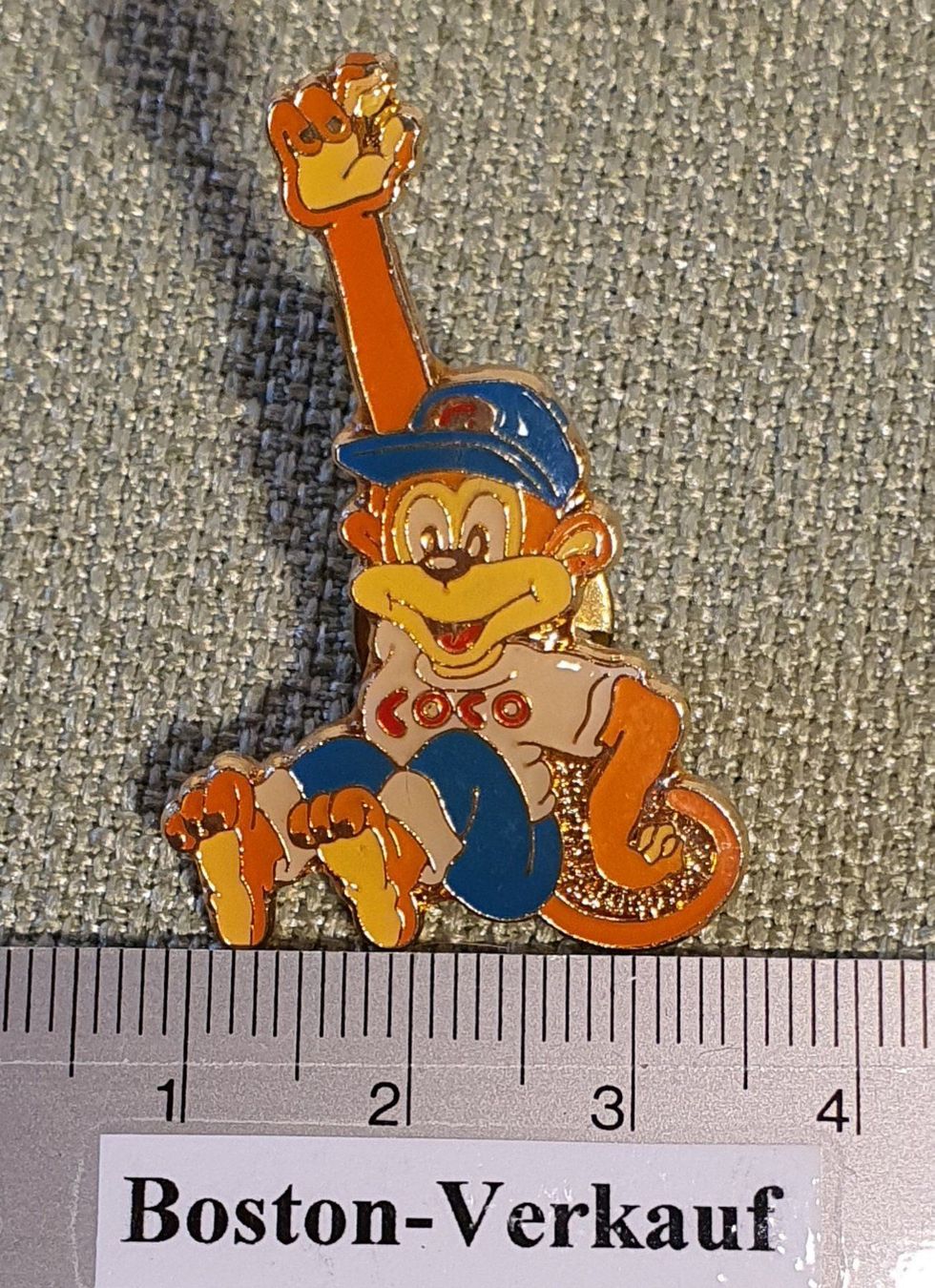 Placchette & Badge: A122 - Pin Kellogg  Kelloggs Affe – Usato da Reinach BL venduto da Boston-Verkauf 1