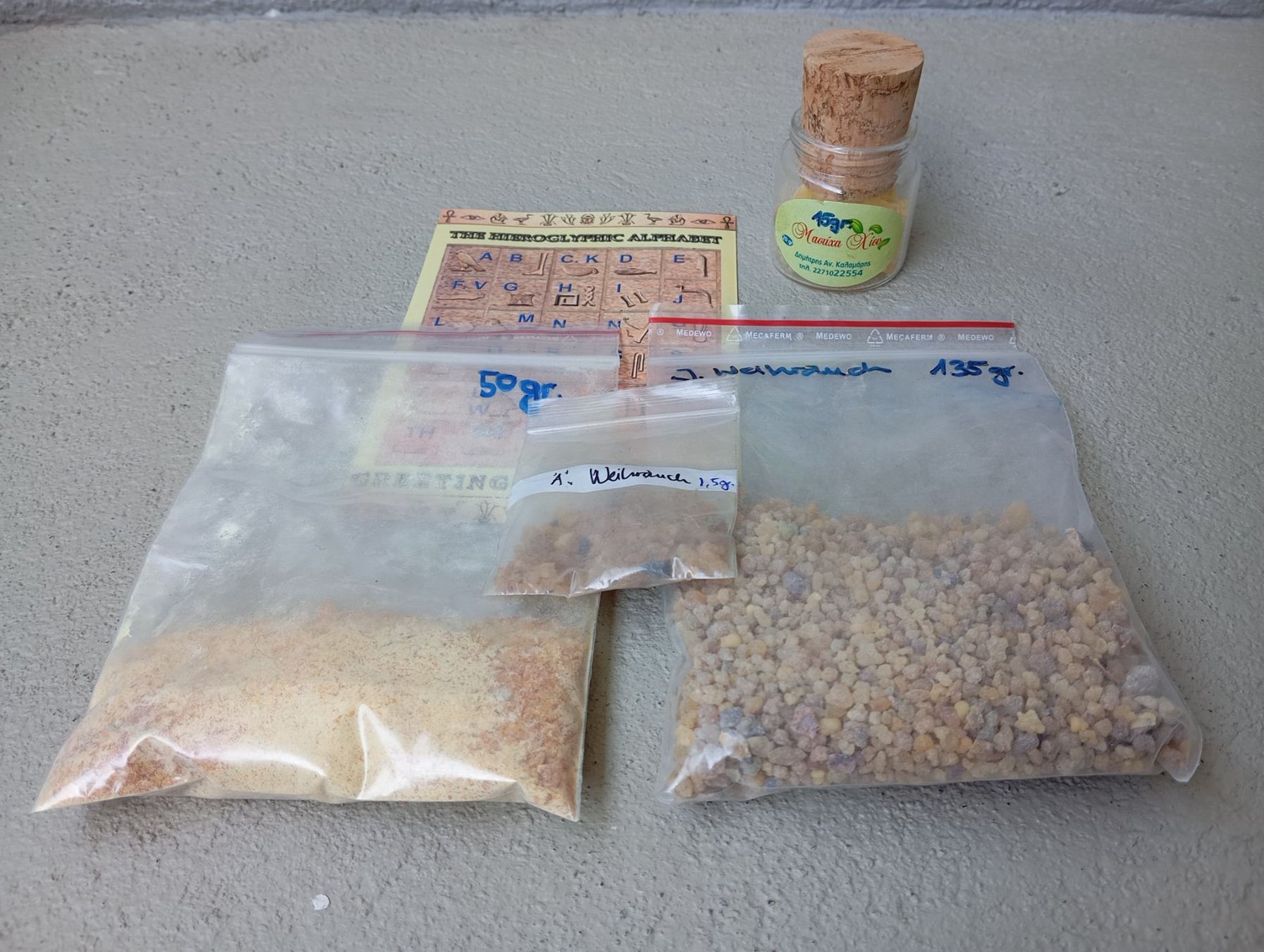 Kerzen: "Alte Kultur" Räuchermischung -Set – Neu (gemäss Beschreibung) aus Zeneggen von shemesh_ 6