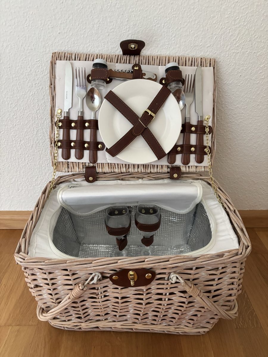 Sonstiges für Haushalt & Wohnen: Picknikkorb – Neu (gemäss Beschreibung) aus Basel von olg_p9yv 2