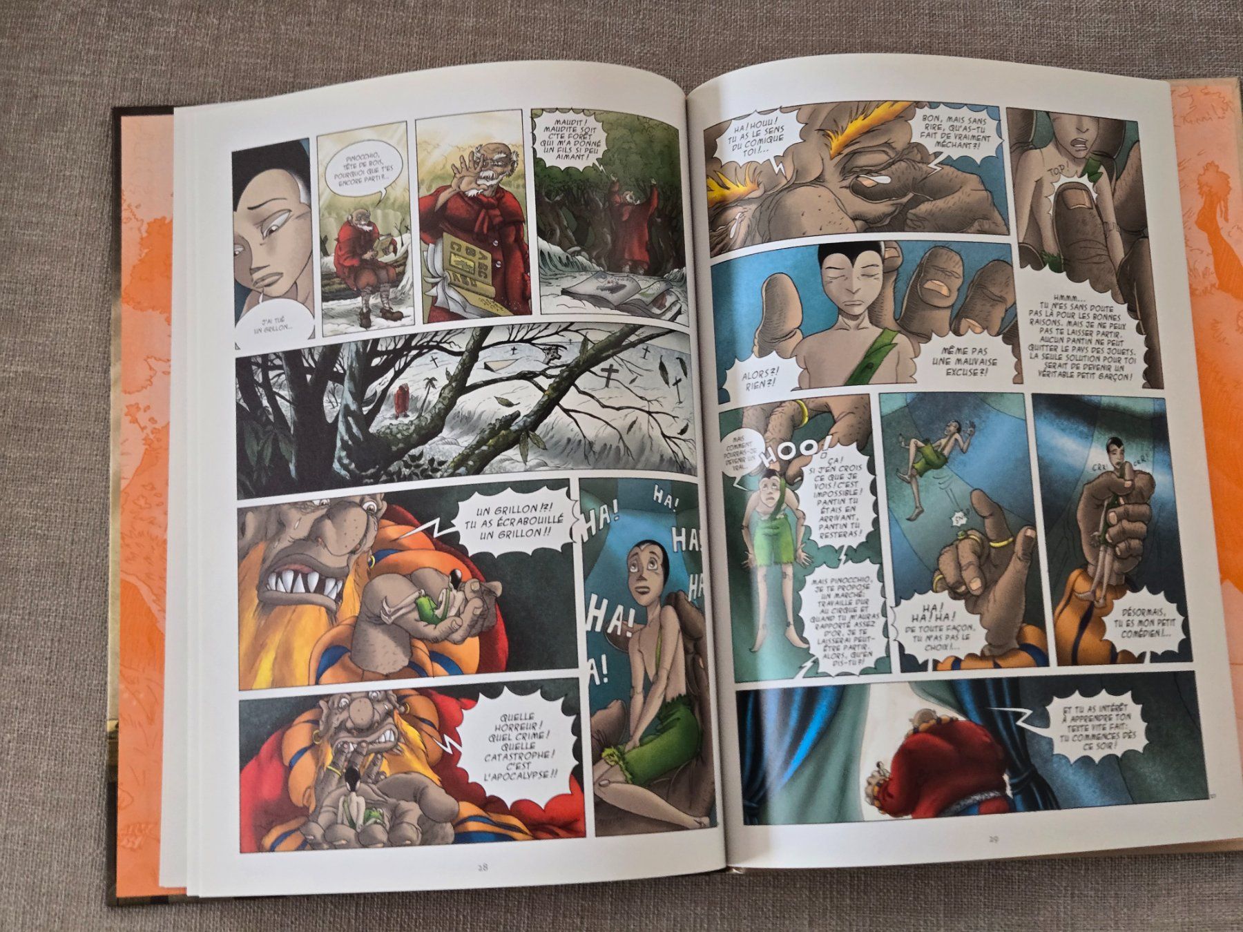 Comics: Pinocchio N°1 - Comme une feuille au vent - EO – Gebraucht aus Crémines von Blakedrake 6