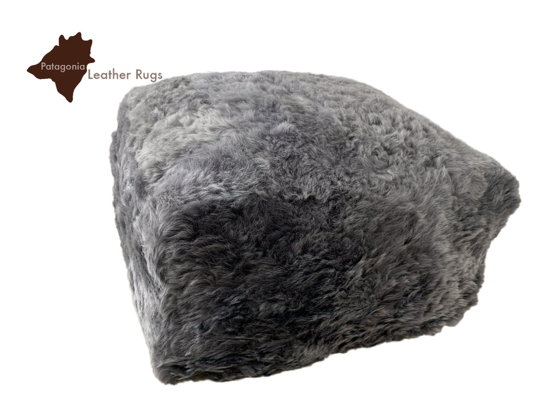 Sgabelli: Lammell Hocker Grau 60 x 60 x 30 cm – Nuovo e nell'imballaggio originale da Arbedo venduto da patagonialeatherrugs