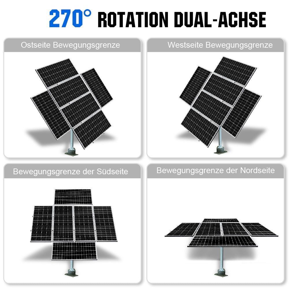 Dispositivi a energia solare: Zweiachsiges Solar Tracking System – Nuovo e nell'imballaggio originale da Bottighofen venduto da zaap 5