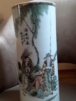 Handbemalte Porzellan Vase circa 1940 CHINA