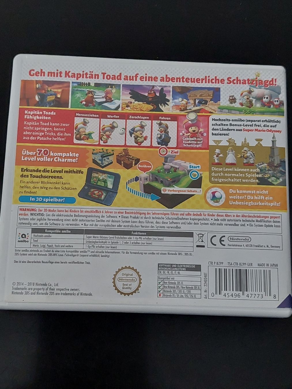 Nintendo Giochi: Nintendo  3DS Captain Toad Treasure Tracker – Usato da Zetzwil venduto da lanst08 2