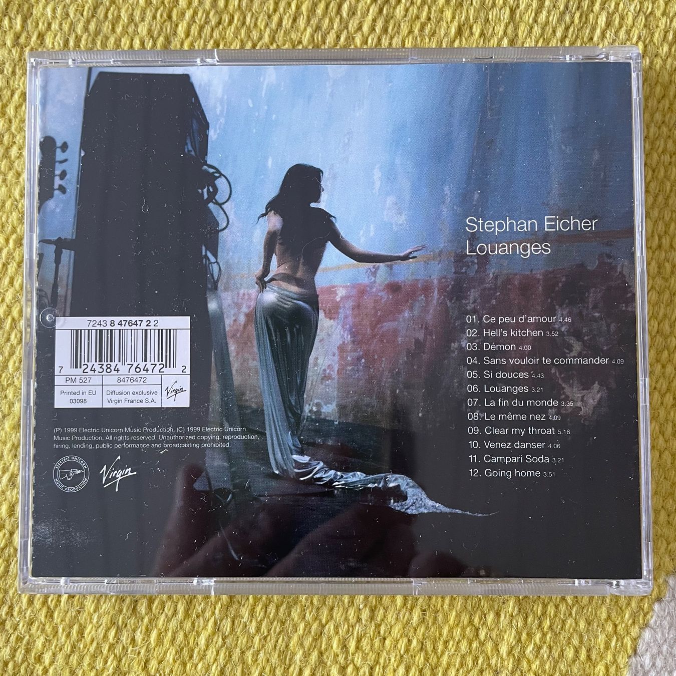 CDs: STEPHAN EICHER-LOUANGES – Gebraucht aus Rorschacherberg von CD-Roli 1