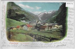 Engelberg - Alte Dorfpartie - animee belebt