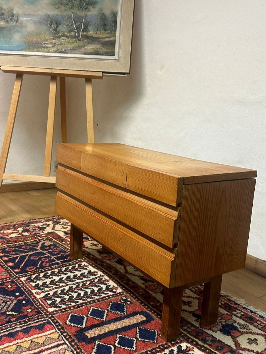 Kommoden: Mid Century Kommode mit 2 Klappschubladen - Vintage – Gebraucht aus Schlieren von Norauro 7
