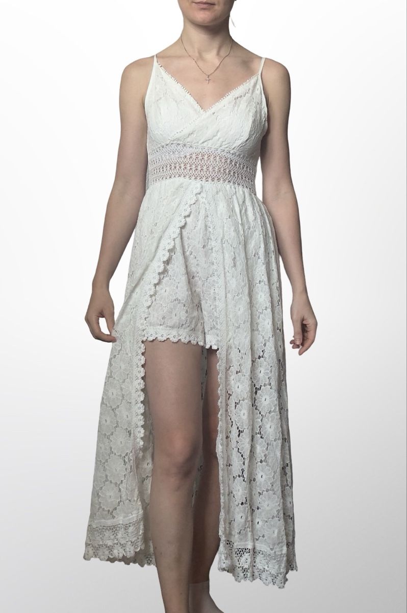 Tute: Robe combishort dentelle Boho Spitzen Jumpsuit M – Nuovo (secondo la descrizione) da Vuippens venduto da Anna_as