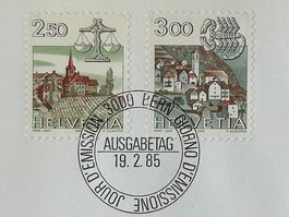 🌟  FDC Sternzeichen Waage + Skorpion 1985 Nr.: 690 + 691