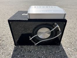 Caisson de basse avec ampli