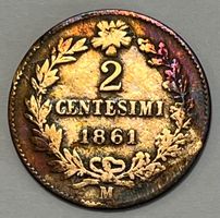2 Centesimi - Victor Emmanuel II - Italien - 1861