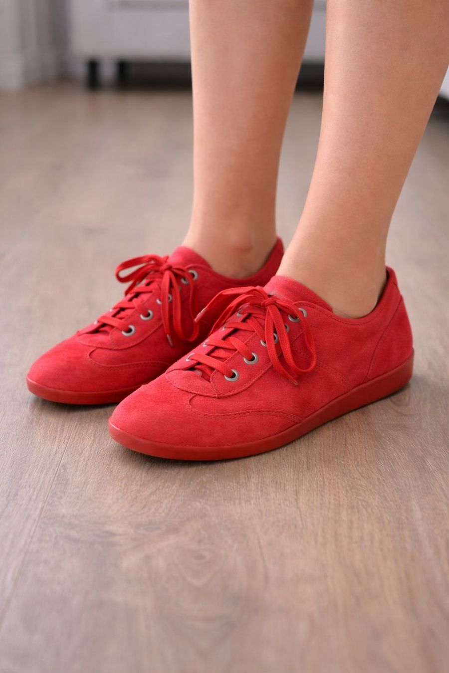 Scarpe da donna: Lederschuhe Rot Damen Gr. 37/38 – Usato da Fully venduto da VaneaSelection 1