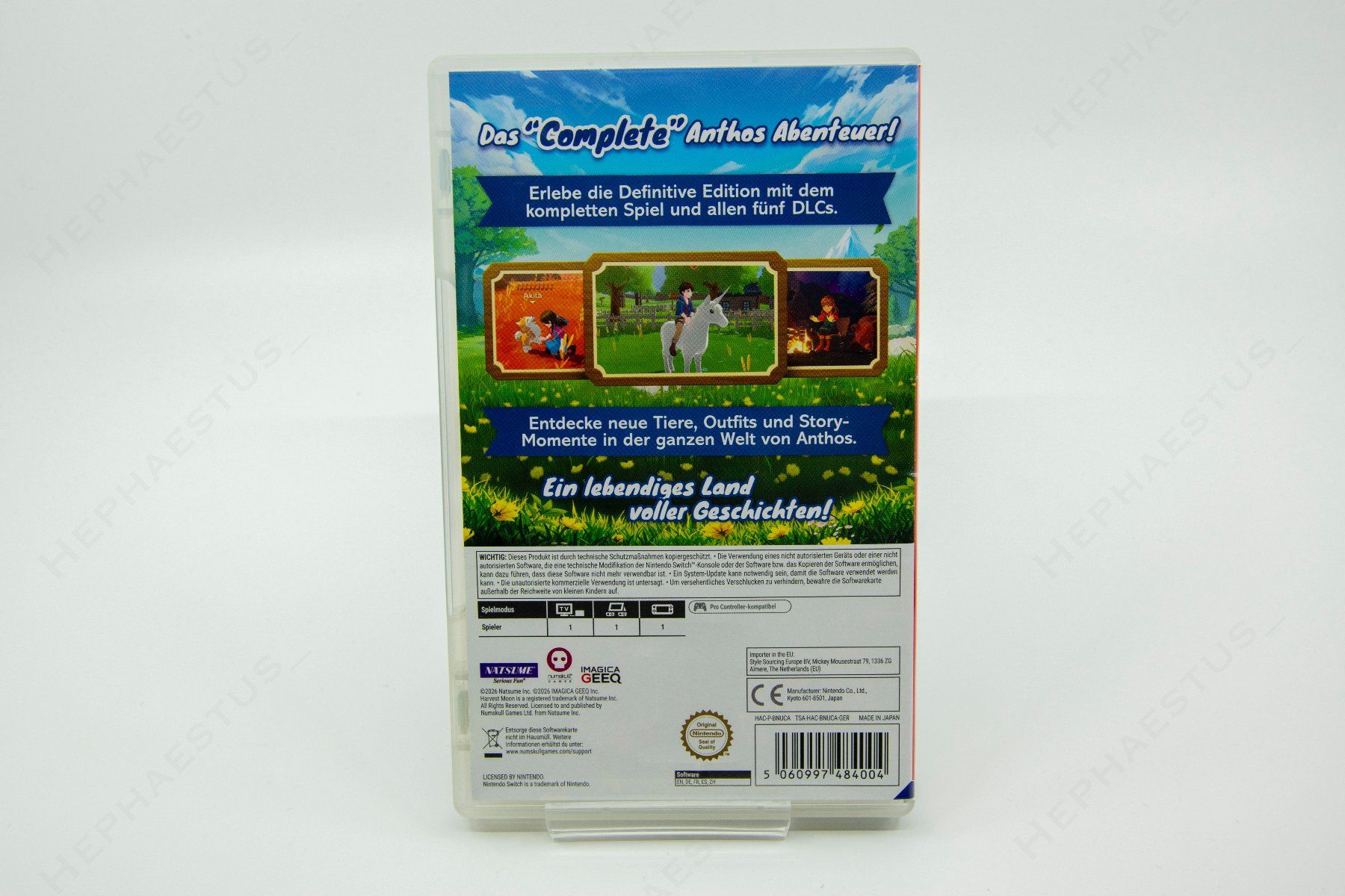 Harvest Moon: The Winds of Anthos - Complete Edition NSW (Gebraucht) in ...