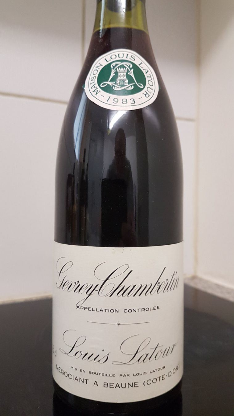 Vino: Maison Louis Latour 1983  Gevrey - Chambertin – Nuovo (secondo la descrizione) da Grenchen venduto da poggione 1