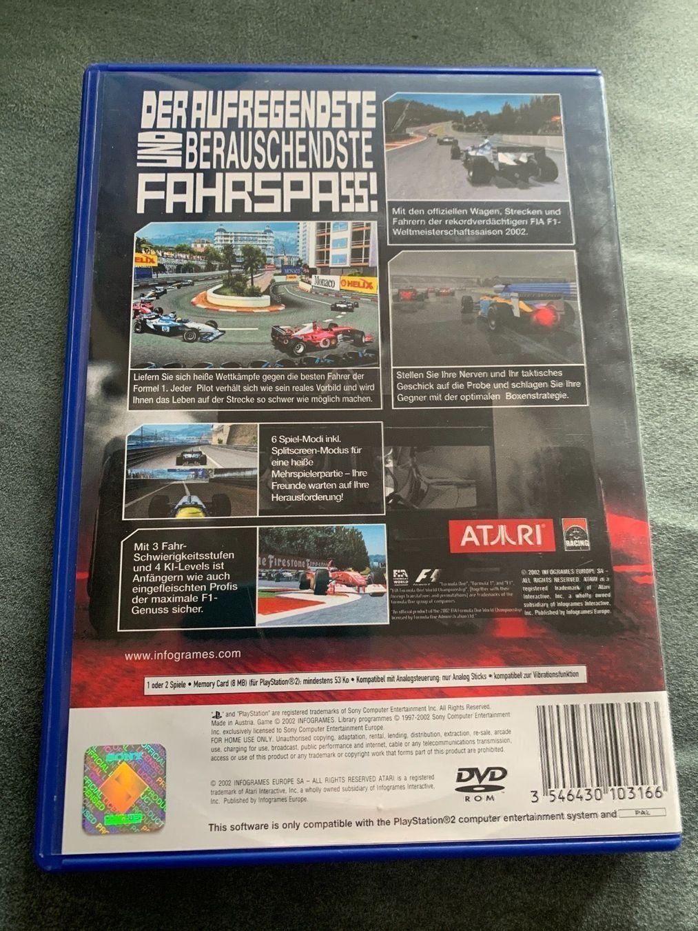 Giochi: Grand Prix Challenge F1 PS2 Game – Usato da Schaffhausen venduto da raphael_95 2