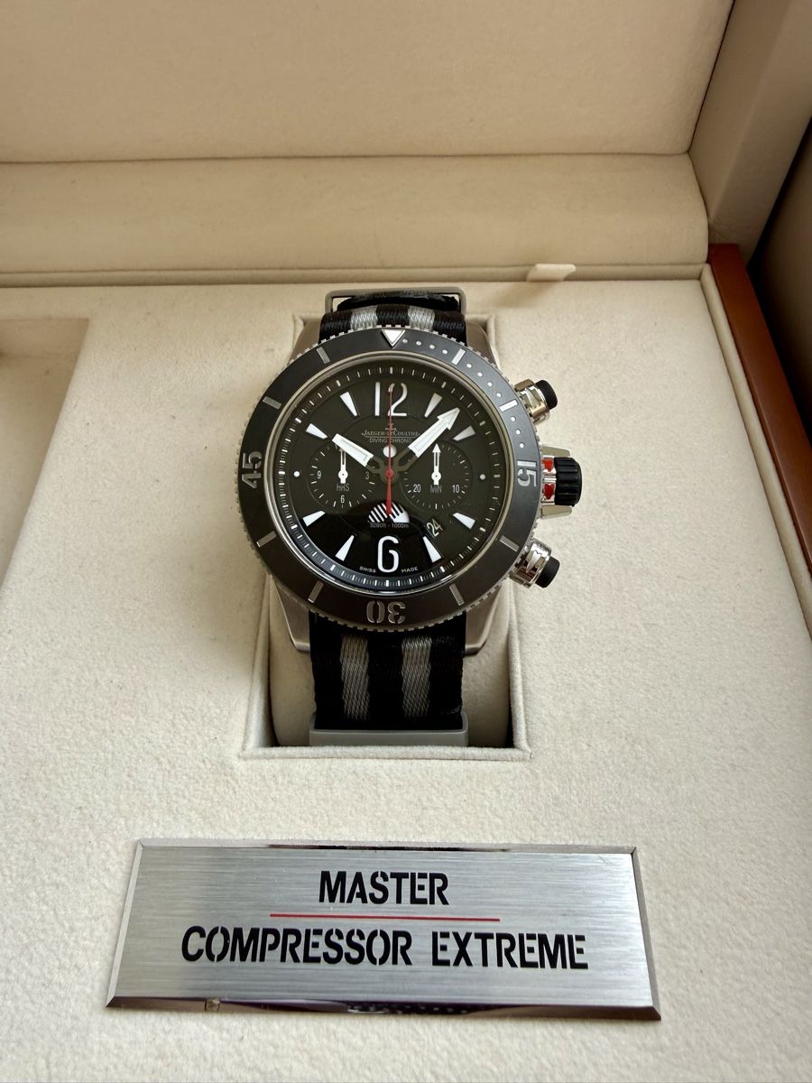 Jaeger-Lecoultre Uhren: Jaeger-leCoultre Master Compressor Diving Chronograph GMT – Gebraucht aus Schaffhausen von Amulius34x 1