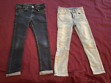 2er Set Jeans H&M Gr. 122+134 TOP Zustand!