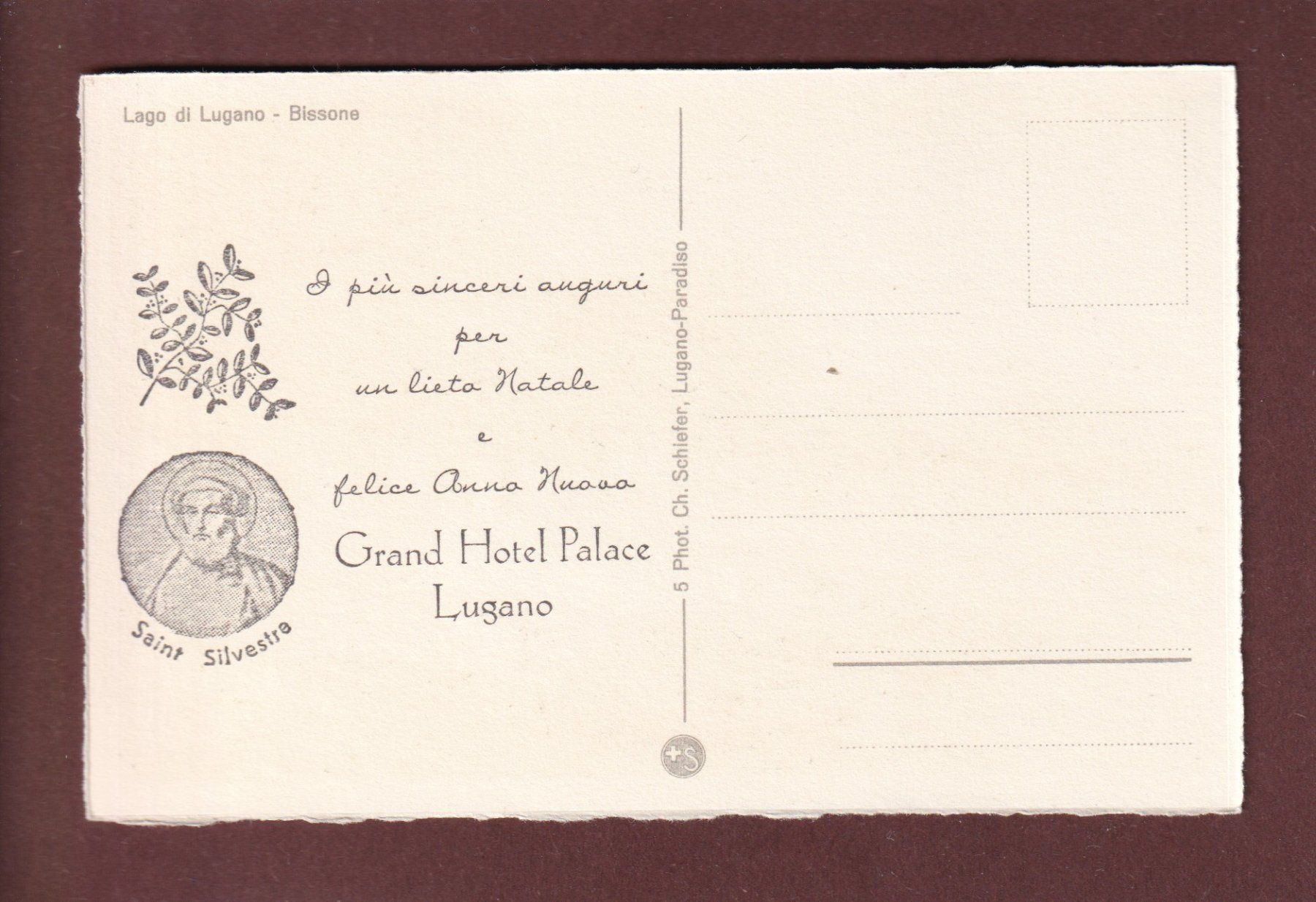 Cartoline postali: BISSONE - Quai – Usato da Pully venduto da nicecards 1