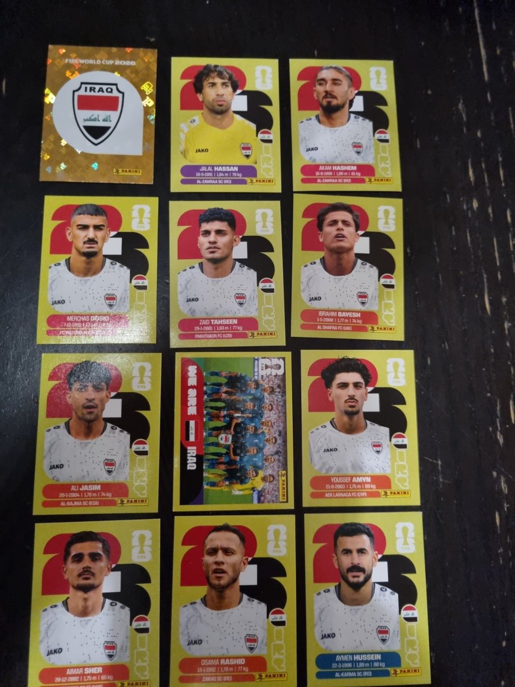 Panini Carte collezionabili: Panini Iraq Sticker 12Stk – Nuovo (secondo la descrizione) da Kaiseraugst venduto da muggel27