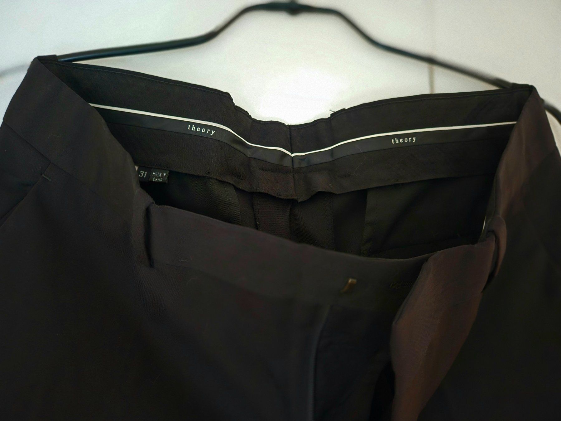 Theory Completi: Theory Anzug, Blazer und Hose, Schwarz – Usato da Basel venduto da noah27 9