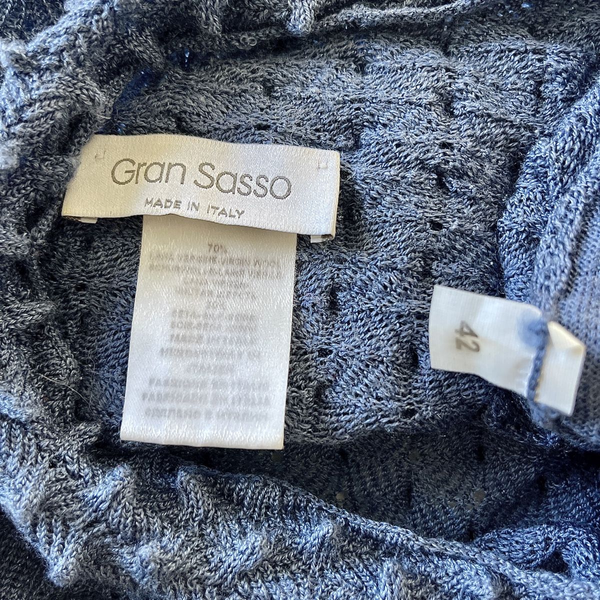 Maglioni & Felpe: GRAN SASSO Wool/Silk Sweater – Nuovo (secondo la descrizione) da Emmen venduto da Avviivva_Com2023 6