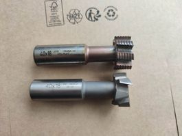 HSS T-Nuten Fräser 40x 18mm für Fräsmaschine / CNC