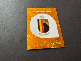 Panini FIFA Fussball WM 2026 Sticker Wappen Belgien BEL 1