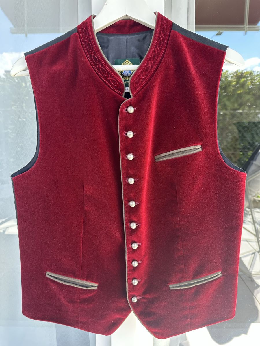 Gilet & Giacche: Trachtenweste Hammerschmid Gr.46 – Nuovo (secondo la descrizione) da Zürich venduto da Groisli