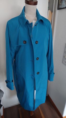 Mantel Icons Cinzia Rocca blau Grösse 42 neu
