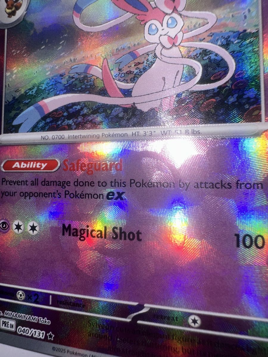Pokémon Carte collezionabili: Sylveon [Masterball] #40 - Prismatic Evolutions - Ab 1.- CHF – Usato da Bern venduto da HugoStiglitz11 4