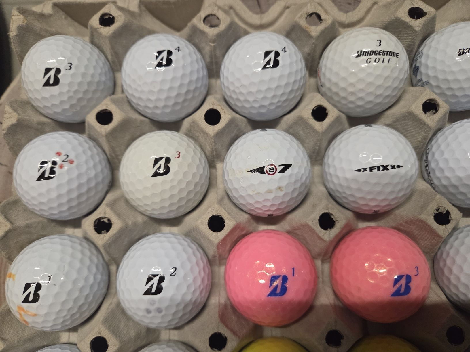 Palloni: Bridgestone Golfbälle 30 Stück – Nuovo (secondo la descrizione) da Bad Ragaz venduto da Sly_fox_65 3