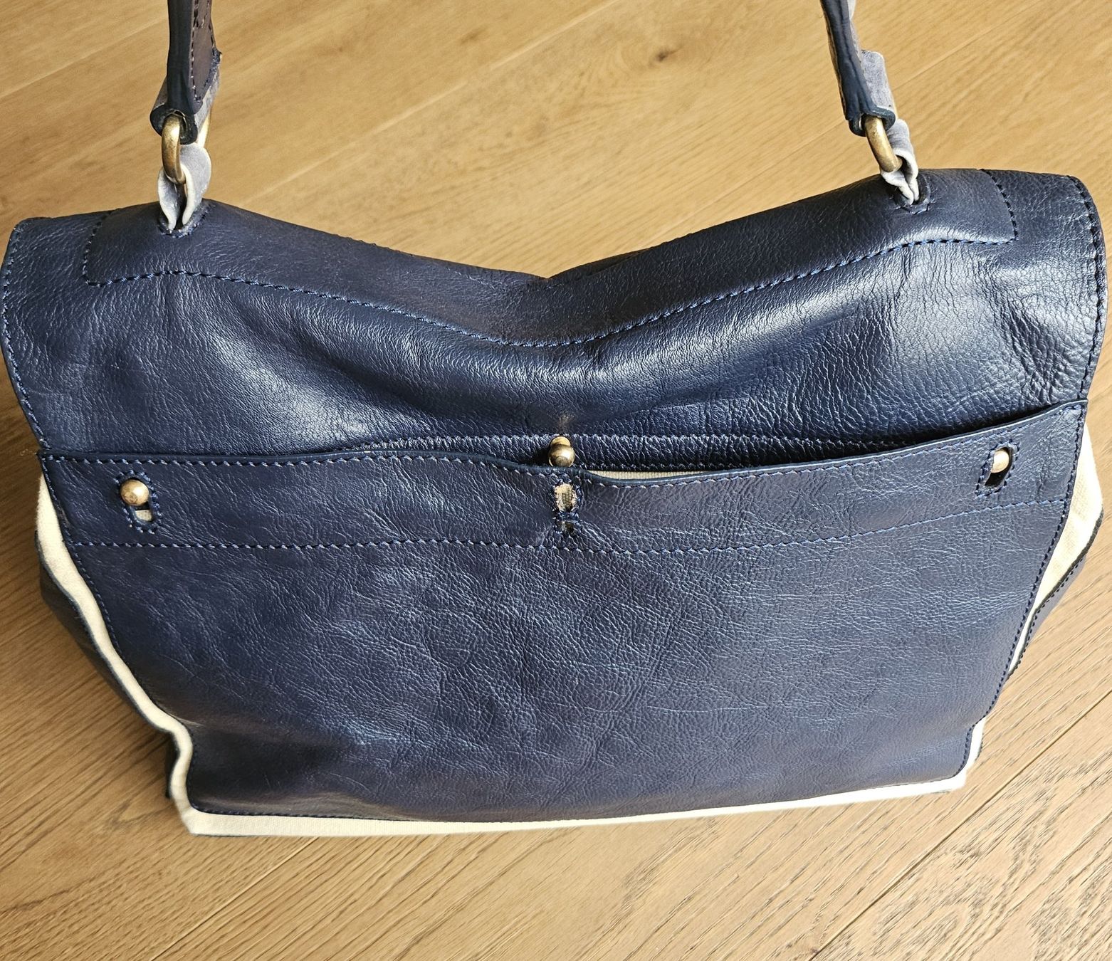 Saint Laurent Borse da donna: YSL-SaintLaurent-hippe MUSE II - Original - bleu Denim – Usato da binningen venduto da clozi62 3