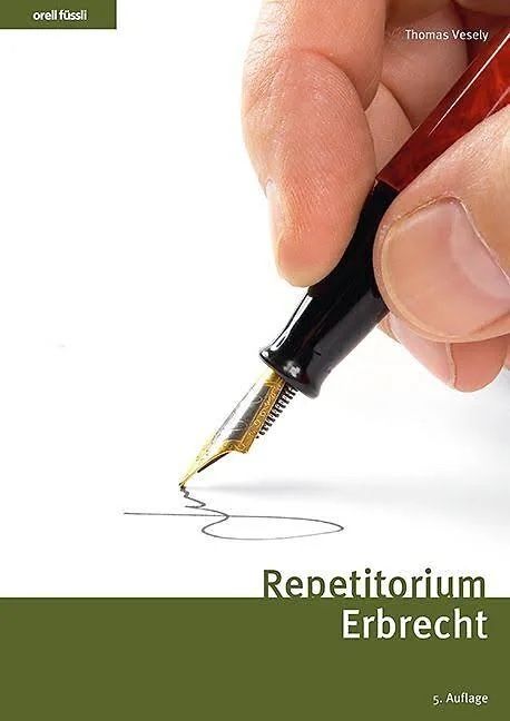 Libri: Repetitorium Erbrecht 5. Auflage – Nuovo e nell'imballaggio originale da Bassersdorf venduto da zizouuu