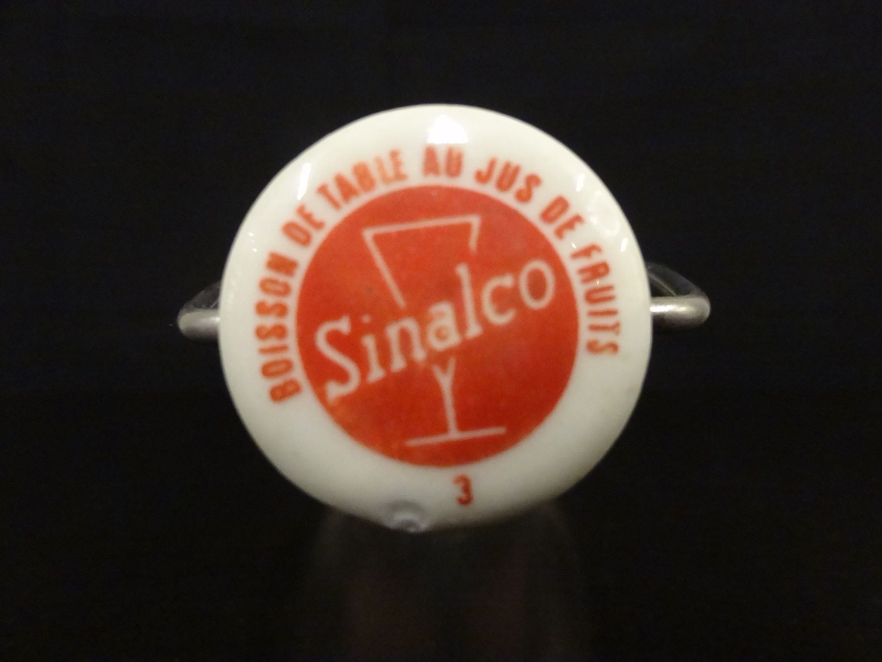 Sinalco Bicchieri, Caraffe & Bottiglie: alte Flasche SINALCO 1970 1liter geeicht – Usato da Kerzers venduto da Flaschenposten 7