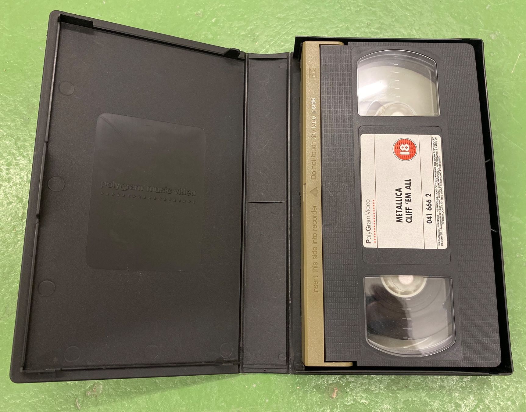 Alle VHS: Metallica: Home Vid Cliff 'Em All! – Gebraucht aus Basel von Ostschweiz06 2