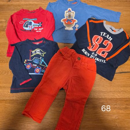 Kleidung Set Jungen kleiderpaket pullover hose Grösse 68