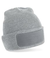 UGi Premium Strickmütze mit Patch zum bedrucken