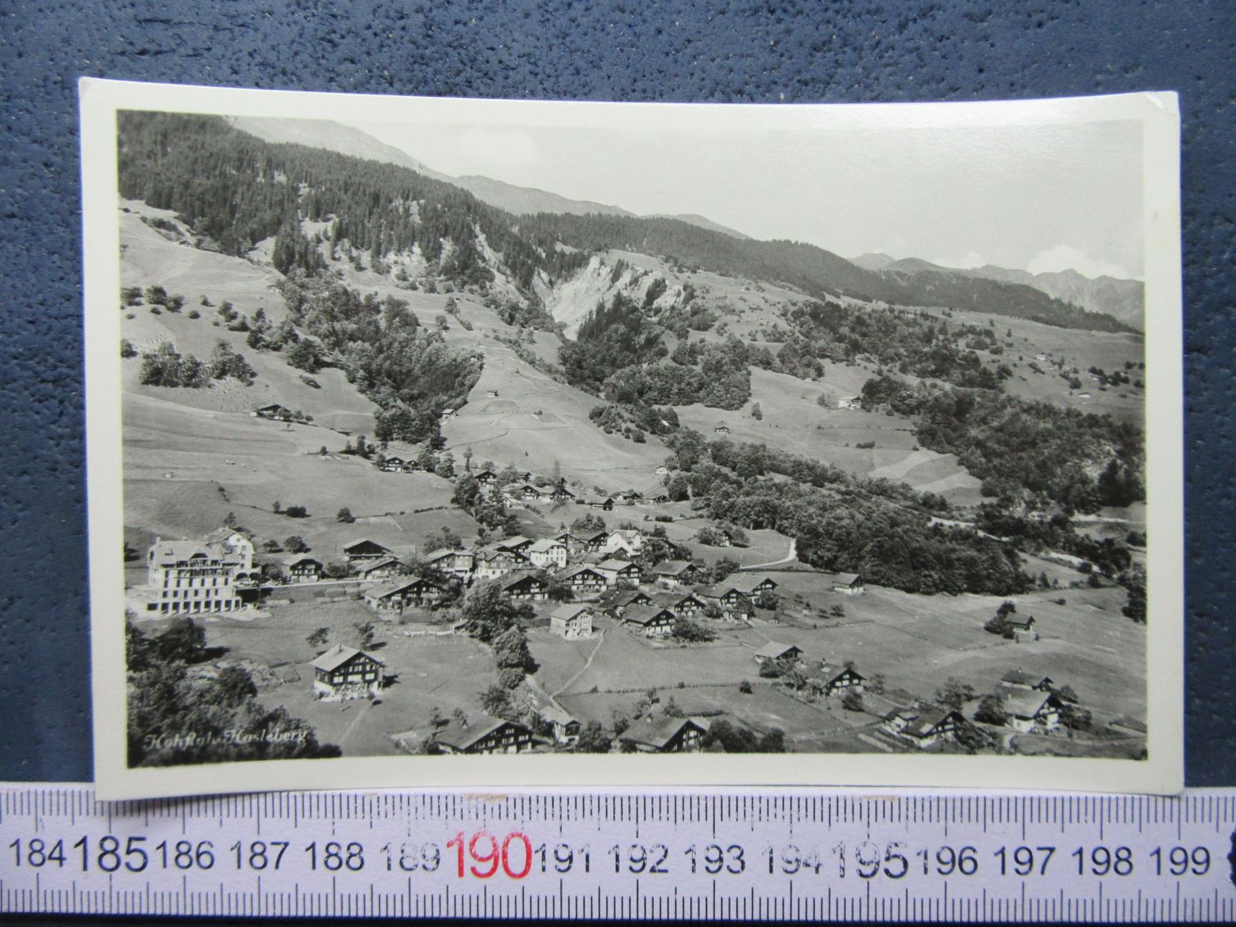 Ansichtskarten: HOHFLUH HASLEBERG BEO 1938 LUFTBILD – Gebraucht aus Ettingen von Hausi4711