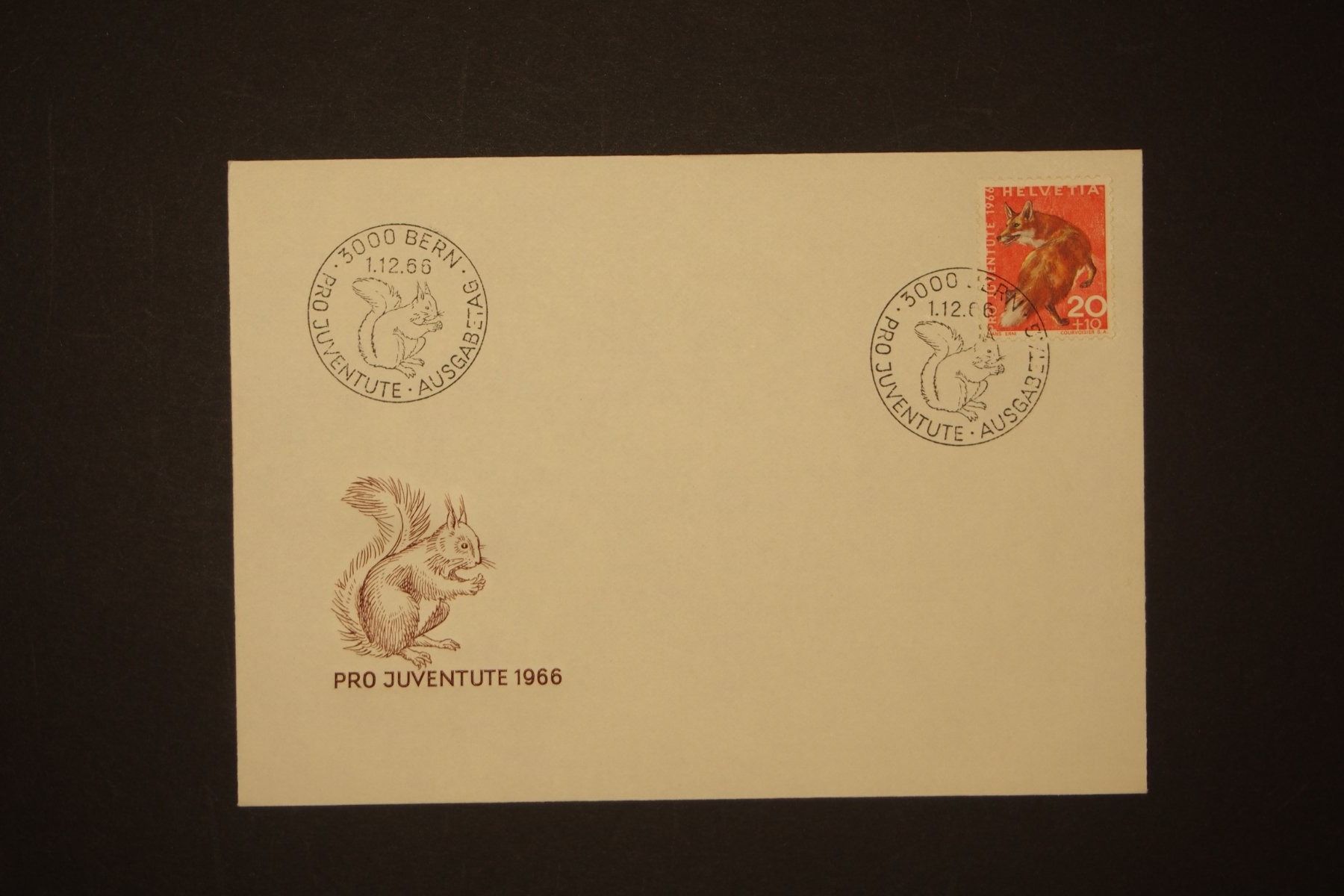 Tutti i francobolli: 1966 Pro Juventute Erstagsbrief – Usato da Solothurn venduto da and_fxw5
