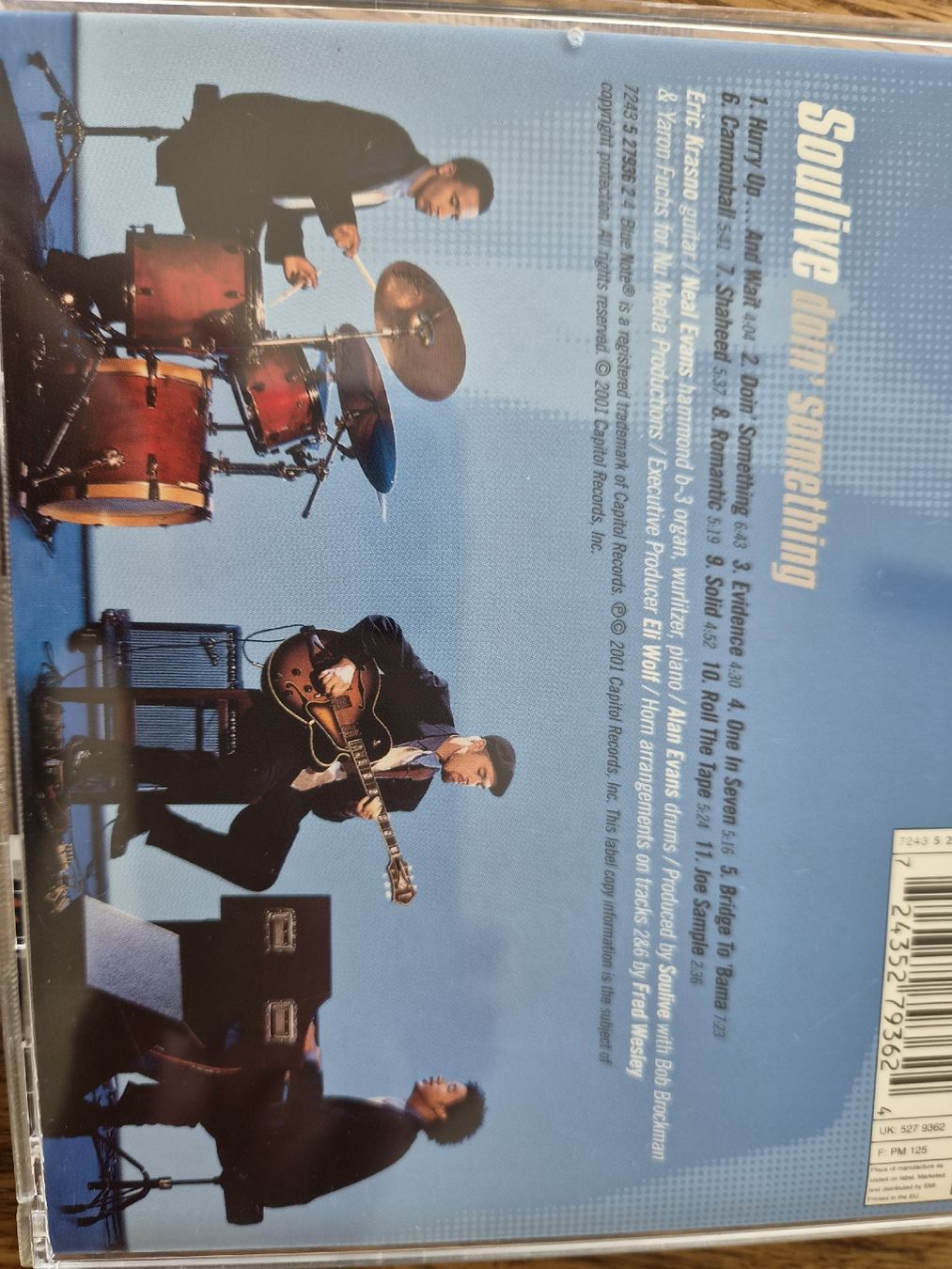 CD: SOULIVE DOIN' SOMETHING – Usato da Zofingen venduto da Tinpan 3