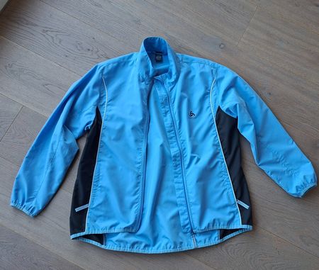 Odlo Sportjacke blau/schwarz leicht
