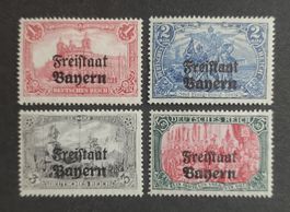 Bayern 1919, Ovpt. LoT ungestempelt